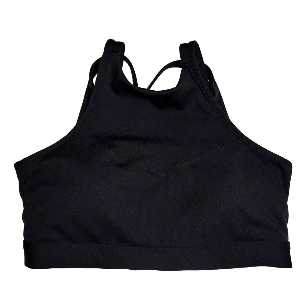 FP Movement by Free People Sports Bra Size Medium Deep Navy Criss Cross Back